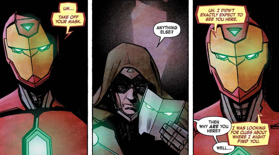 INFAMOUS IRON MAN (2016) #8 by Brian Michael Bendis and Alex Maleev