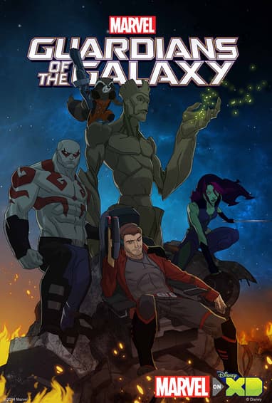 Marvel's Guardians of the Galaxy Animated TV Show Poster