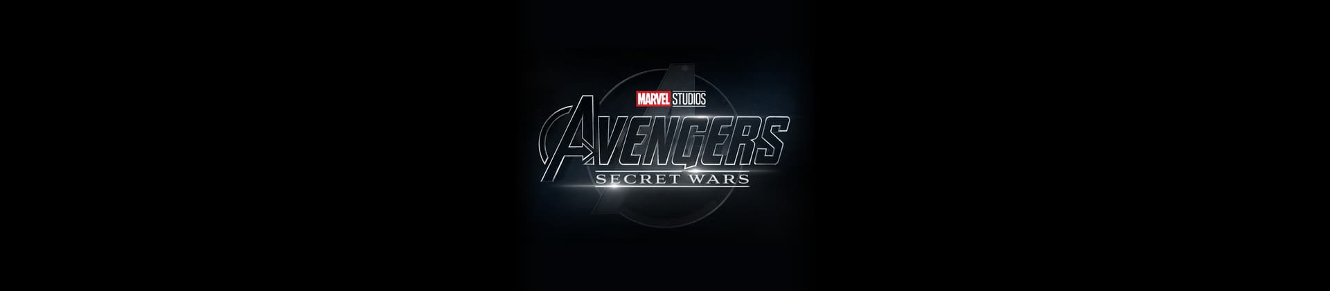 Marvel Studios' Avengers: Secret Wars Movie Logo on Black