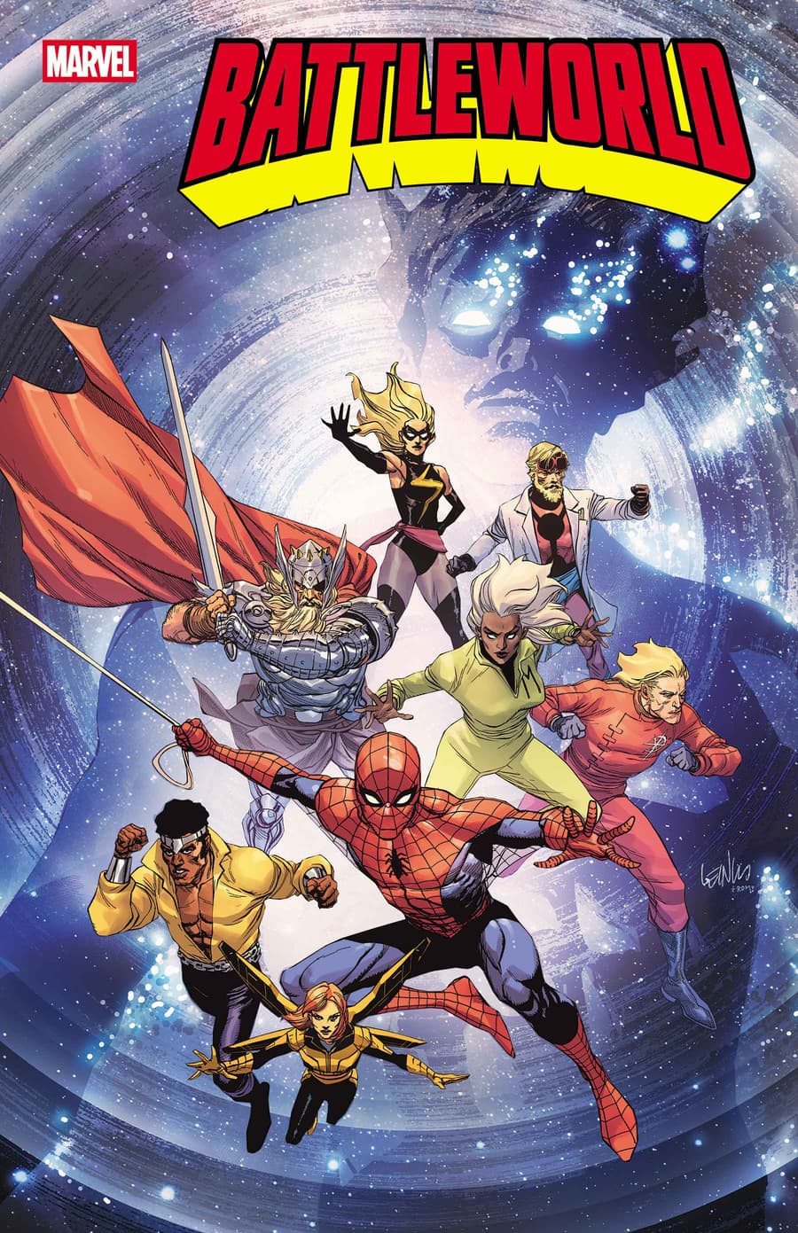 BATTLEWORLD #1 Cover by LEINIL FRANCIS YU