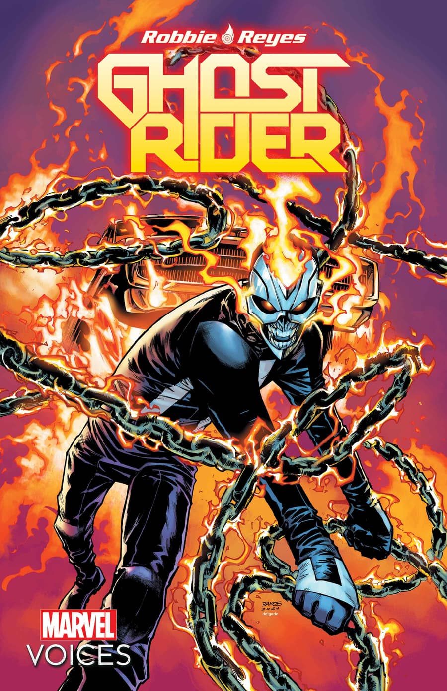 GHOST RIDER: ROBBIE REYES SPECIAL #1 cover by Humberto Ramos