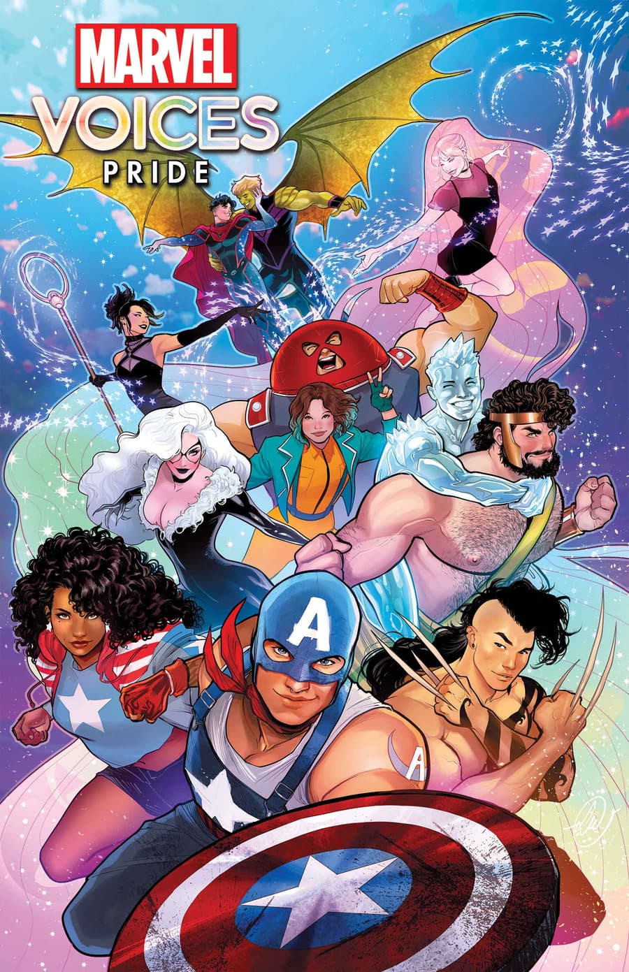 MARVEL UNITED: A PRIDE SPECIAL #1 Cover by Lucas Werneck