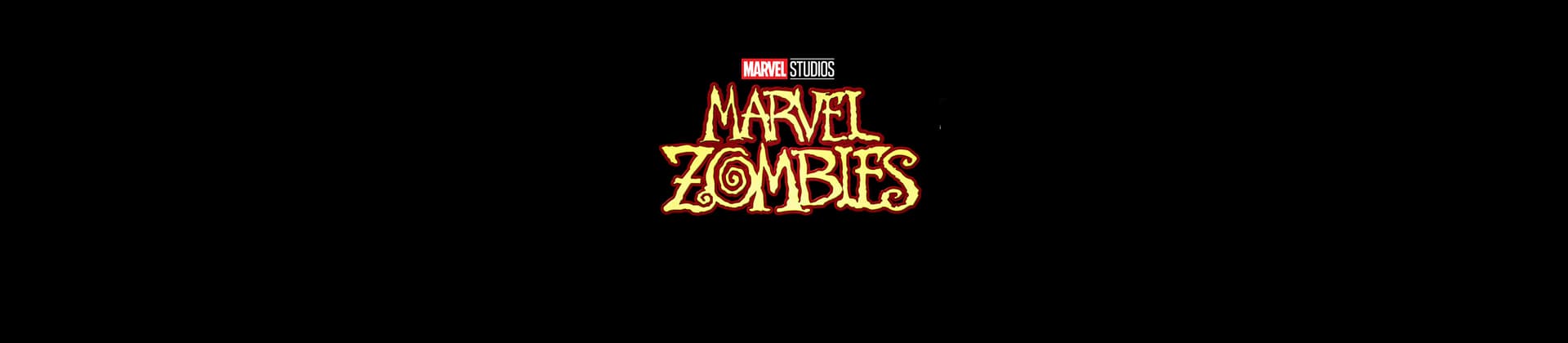 Marvel Studios' Marvel Zombies Disney+ Plus TV Show Season 1 Logo on Black