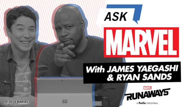 Super-Dads James Yaegashi and Ryan Sands answer YOUR questions! | Ask Marvel